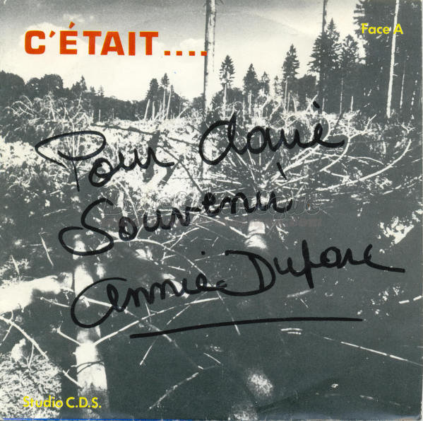 Annie Duparc - C'�tait…