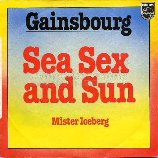 Serge Gainsbourg - Sea, Sex and Sun