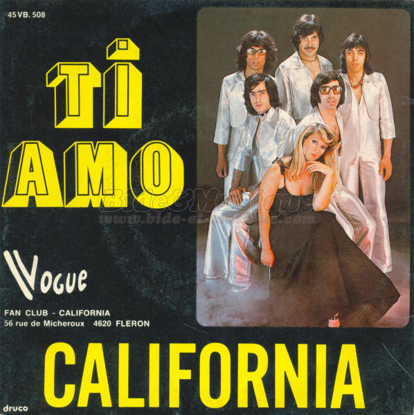 California - Ti Amo