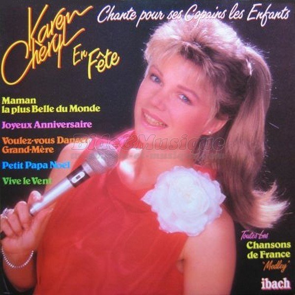 Karen Cheryl - C'est la belle nuit de Nol sur B&M