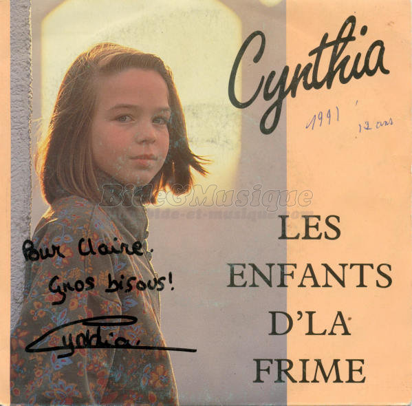 Cynthia - enfants d'la frime, Les