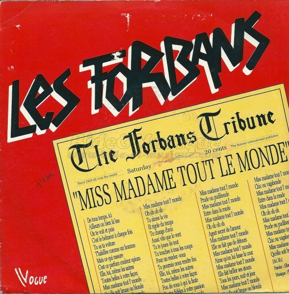 Forbans, Les - Tarzan