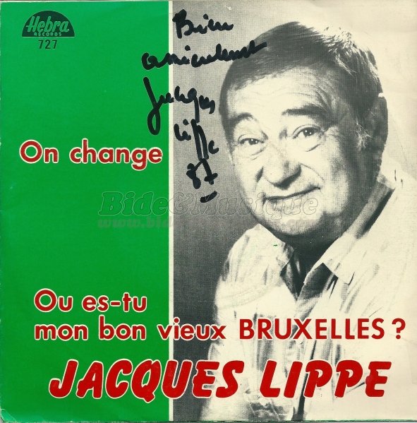 Jacques Lippe - O es-tu mon bon vieux Bruxelles ?