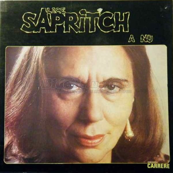 Alice Sapritch - Alice twist