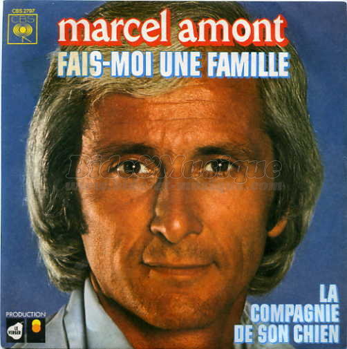 Marcel Amont - compagnie de son chien, La