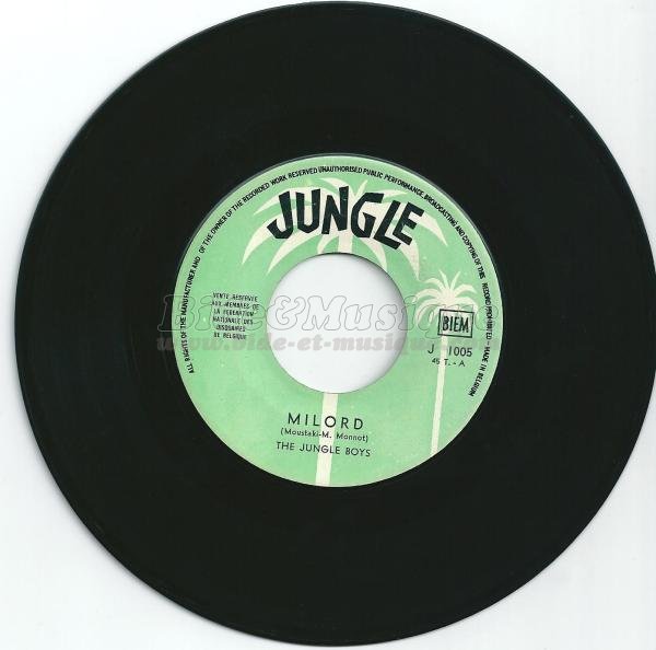 jungle boys, The - Instruments du bide, Les