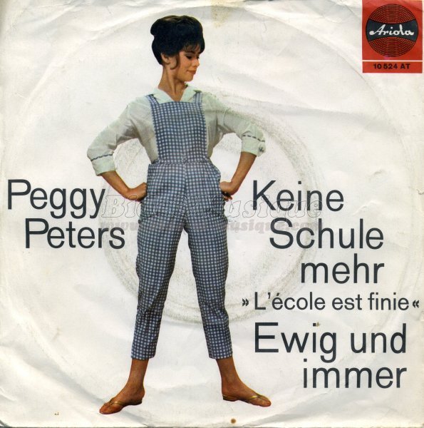 Peggy Peters - Keine Schule mehr (l'cole est finie)