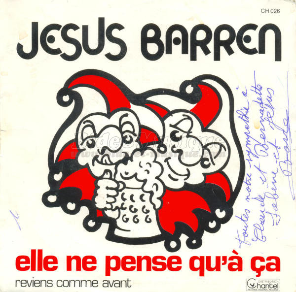 J%E9sus Barren - Elle ne pense qu%27%E0 %E7a