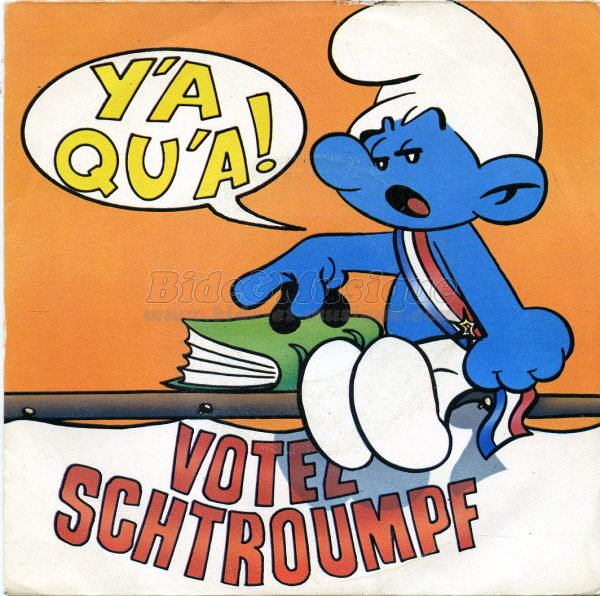 Votez Schtroumpf - Le cosmoschtroumpf