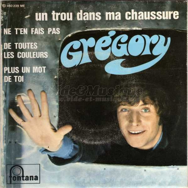 Gregory - Un trou dans ma chaussure