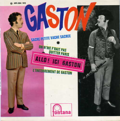 Gaston - Sacr petite vache sacre