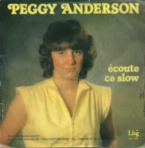 Peggy Anderson - �coute ce slow