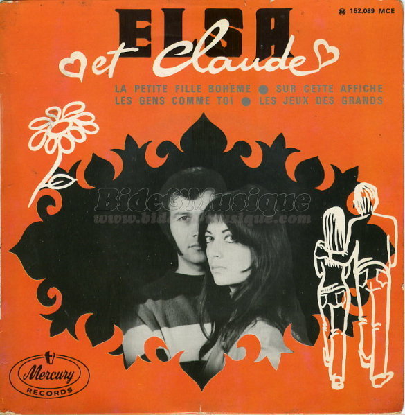 Elsa et Claude - Sur cette affiche