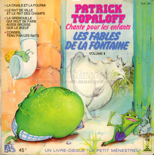 Patrick Topaloff - Le rat de ville et le rat des champs