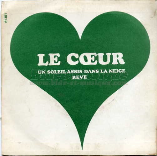 Le cœur - Un soleil assis dans la neige