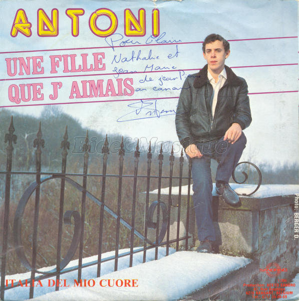 Antoni - Une fille que j'aimais