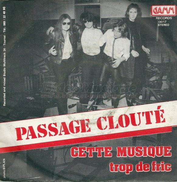 Passage clout� - Faites vos GAMM