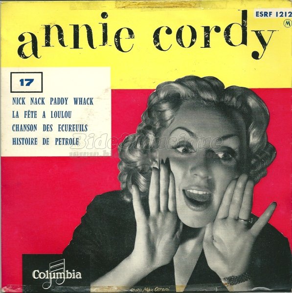 Annie Cordy - Nick Nack Paddy Whack