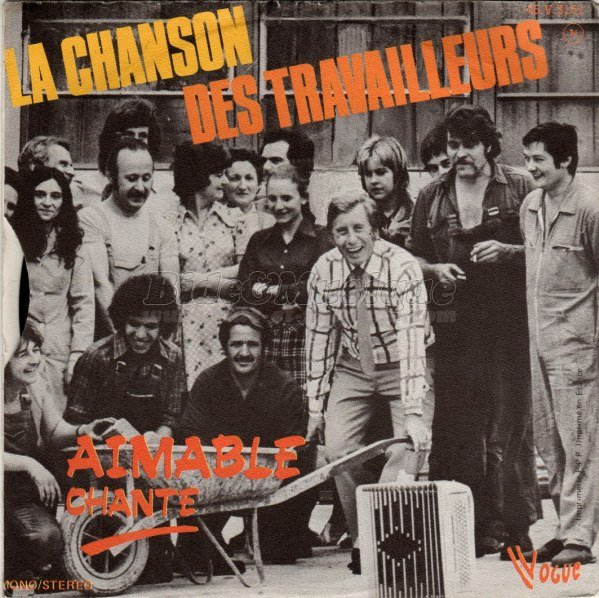 Aimable - La chanson des travailleurs