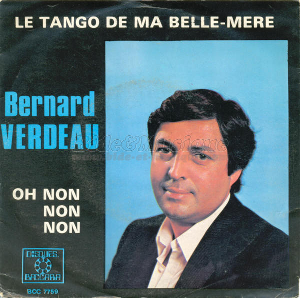 Bernard Verdeau - Le tango de ma belle-m�re