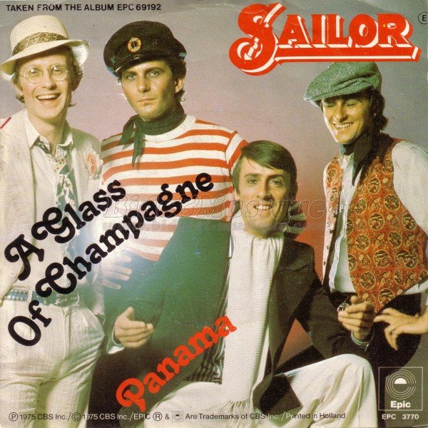 Sailor - A glass of champagne