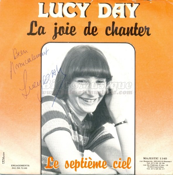 Lucy Day - La joie de chanter