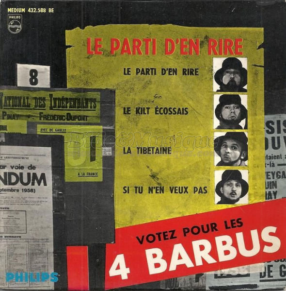 Quatre Barbus, Les - Bides du classique, Les