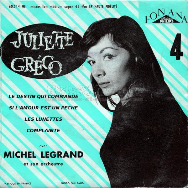 Juliette Grco - Annes cinquante