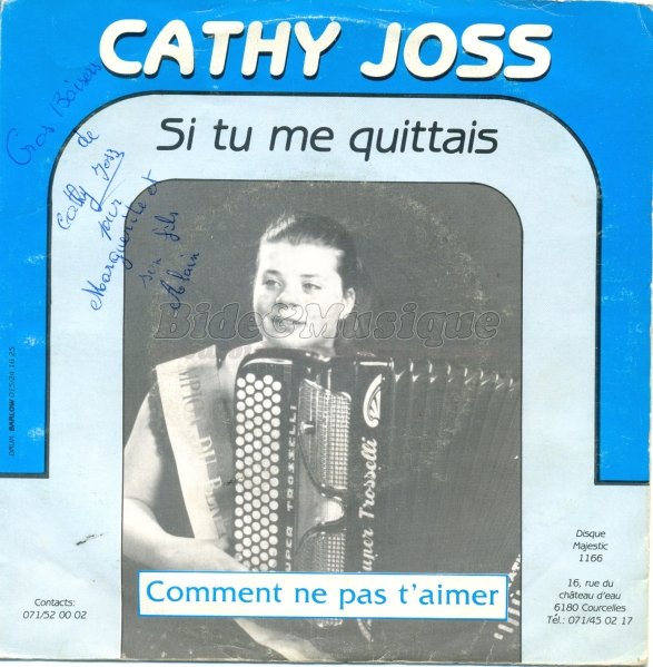 Cathy Joss - p'tit bal de Bide et Musique, Le