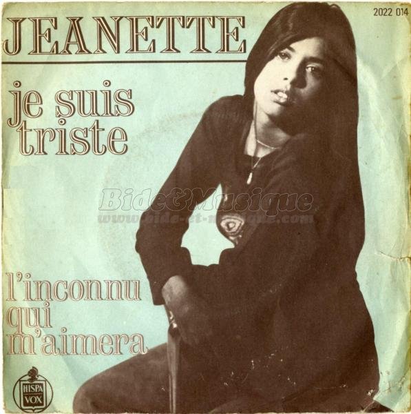 Jeanette - inconnu qui m'aimera, L'