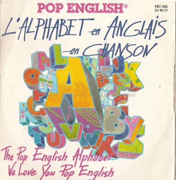 Michele Marie Dupire & Ian Jelfs - The pop english alphabet