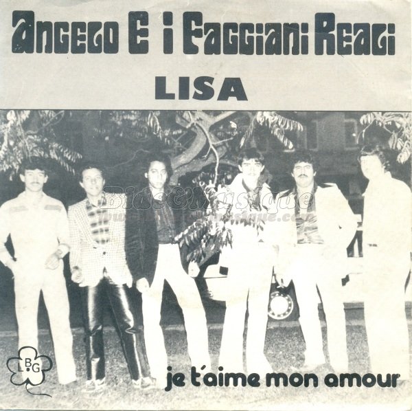 Angelo e i Faggiani Reali - Je t'aime mon amour