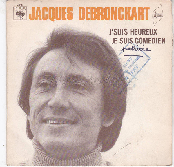 Jacques Debronckart - J%27suis heureux