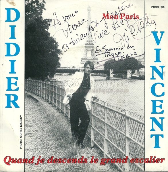 Didier Vincent - Quand je descends le grand escalier