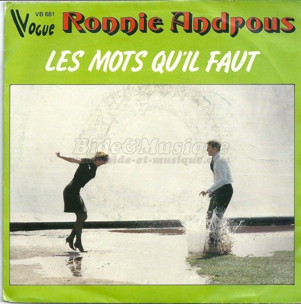 Ronnie Androus - mots qu'il faut, Les