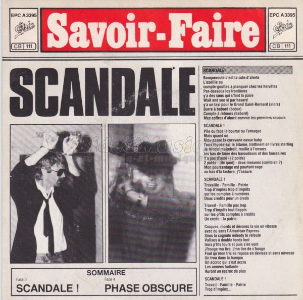 Savoir-Faire - Phase obscure