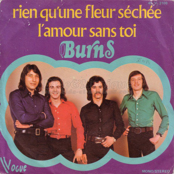 Burns - Rien qu'une fleur sche