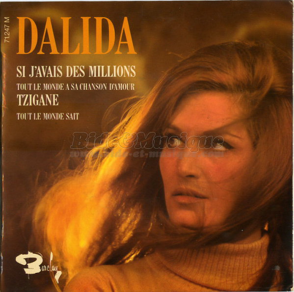 Dalida - Si j%27avais des millions