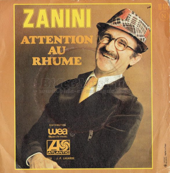 Marcel Zanini - Attention au rhume