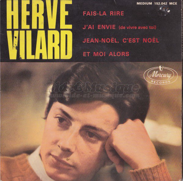 Herv Vilard - C'est la belle nuit de Nol sur B&M