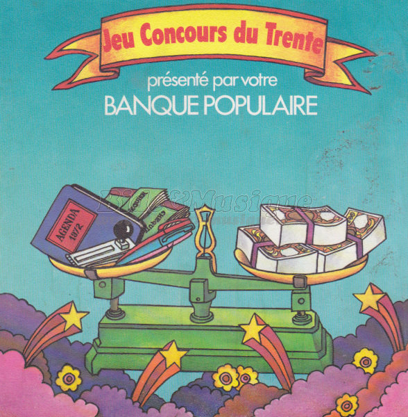 Jean Valton et la Banque Populaire - Jeu-concours gratuit du Trente %281%E8re partie%29