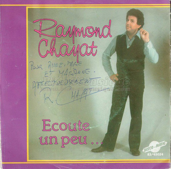 Raymond Chayat - Ecoute un peu