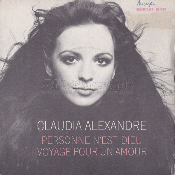Claudia Alexandre - Personne n'est Dieu
