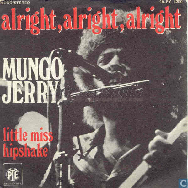 Mungo Jerry - Alright%2C alright%2C alright