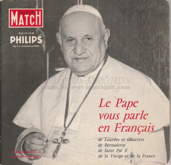 Le Pape vous parle en Francais - Face A