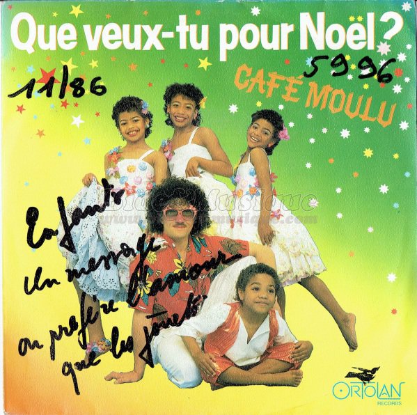 Café moulu - La fête aux enfants