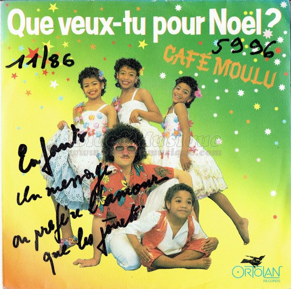 Caf moulu - fte aux enfants, La