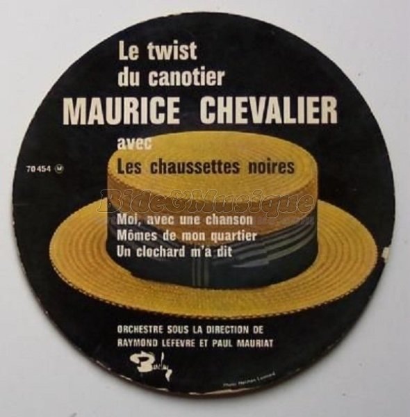 Maurice Chevalier et les Chaussettes Noires - Le twist du canotier