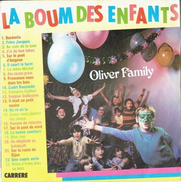 Oliver Family - La boum des enfants