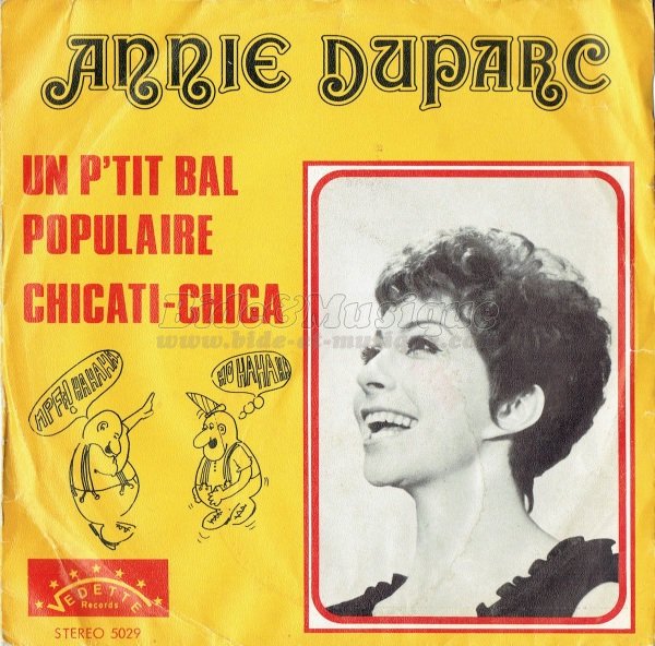 Annie Duparc - Un petit bal populaire